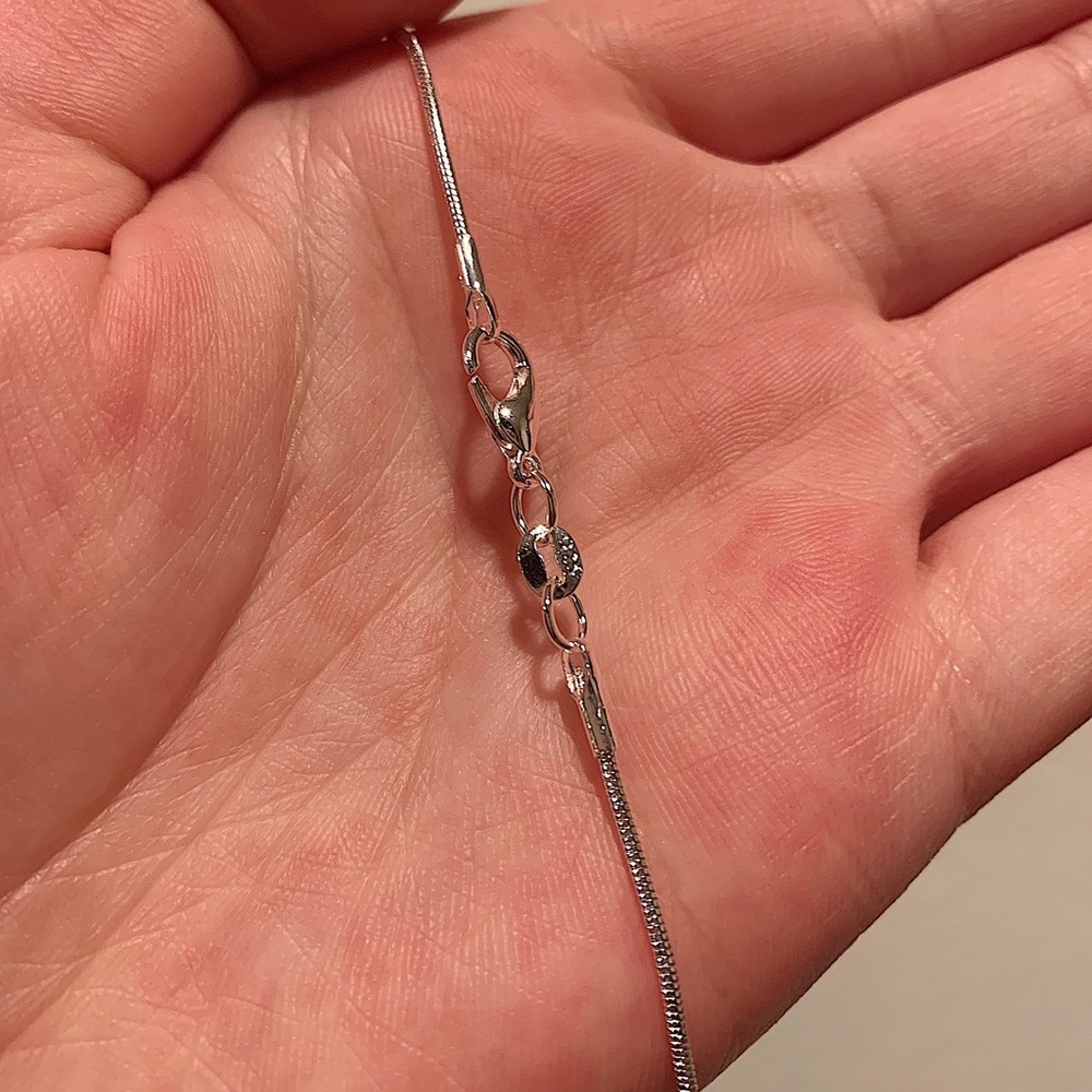Solid 925 Sterling Silver Snake Chain